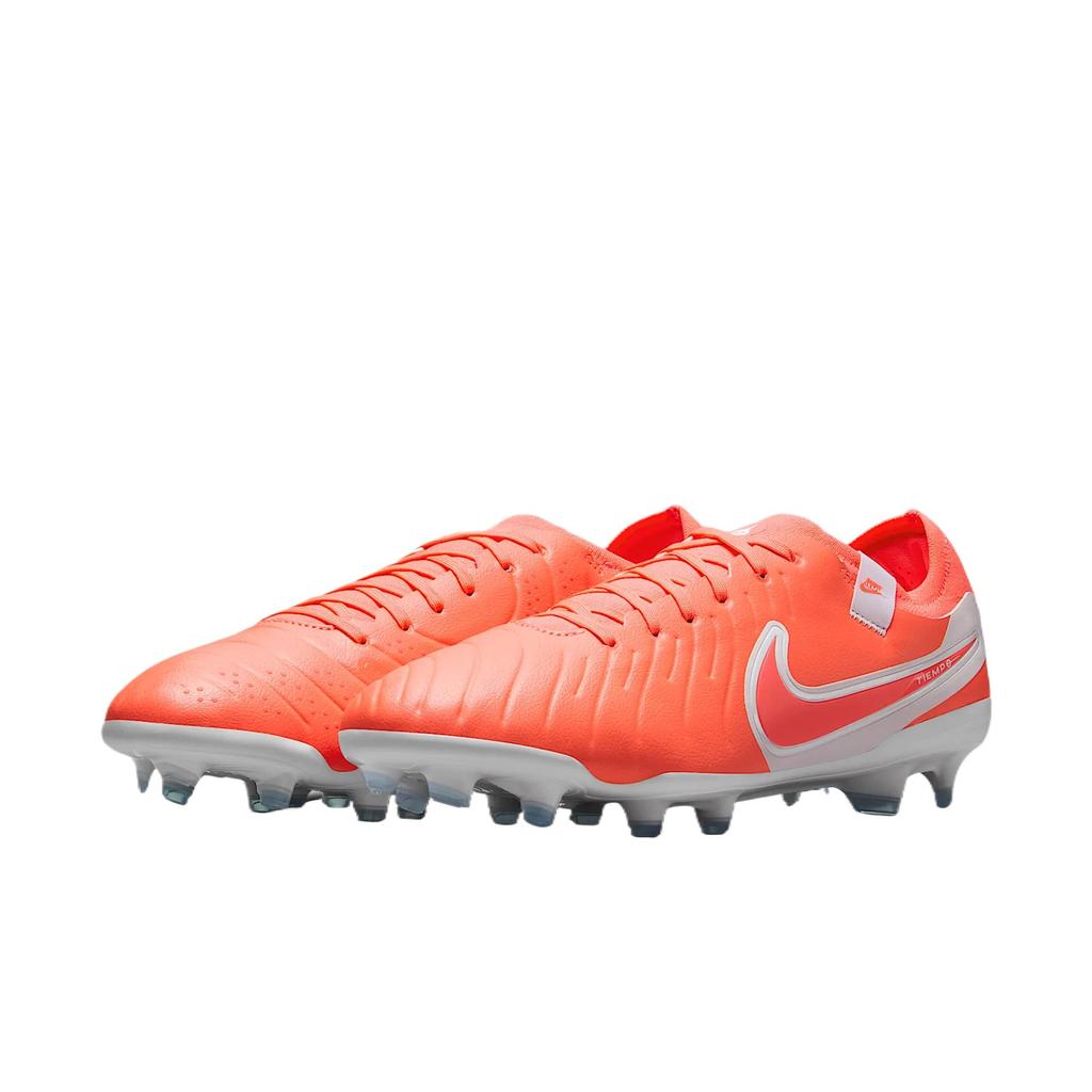 Nike Tiempo Legend 10 Pro FG Mad Energy Pack Unisex Sneakers Red Hot-Lava White DV4333-800