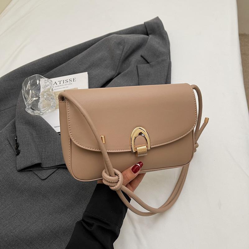 

Ретро однотонный новый тренд модная простая сумка-мессенджер через плечо подмышку маленькая квадратная сумка женщина хаки