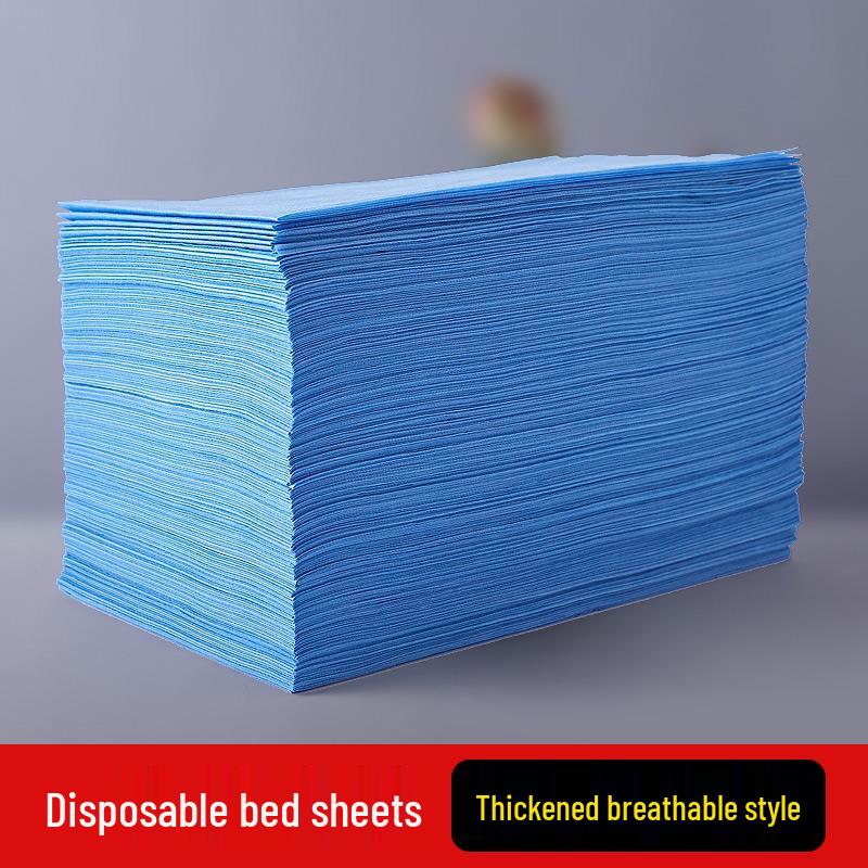 Waterproof, Oil-proof Disposable Massage Bed Sheets with Hole - Thickened, Breathable, Non-woven for Beauty Salons