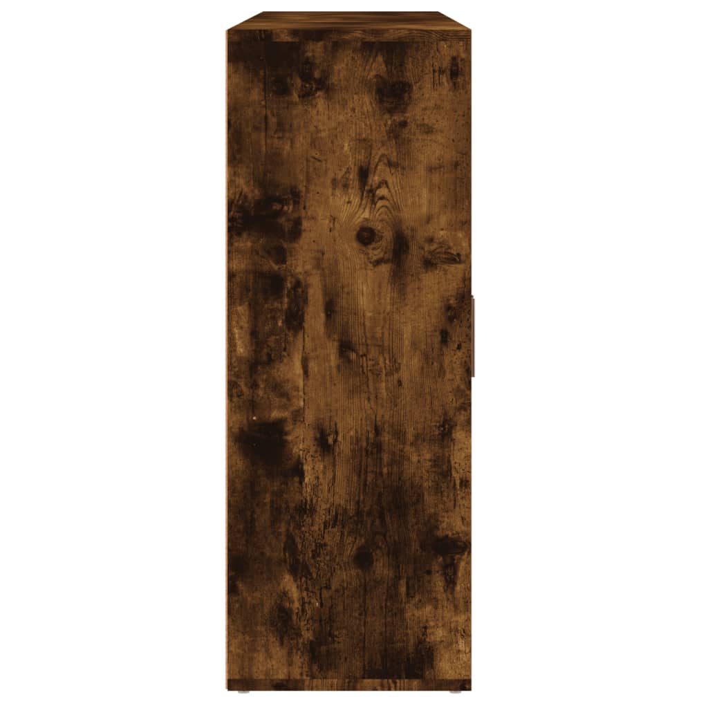 Sideboards 3 Pcs Smoked Oak 60 X 31 X 84 Cm Engineered Wood