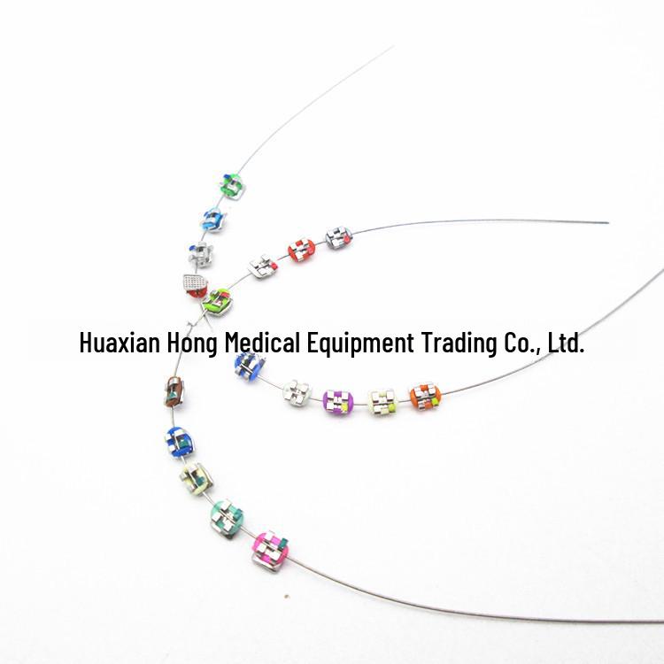 Colored Dental Fashion Braces - Decorative Oral Accessories