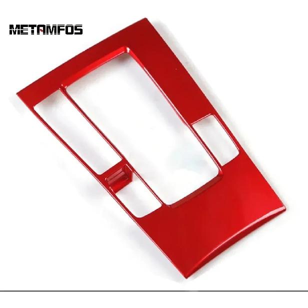 Center Console Gear Shift Box Panel Cover Trim For Mazda 3 M3 Axela - 2024 2025 Carbon Fiber Interior Car Accessories