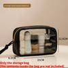 Large Capacity Travel Cosmetic Bag With Multiple Pockets For Makeup And Personal Items