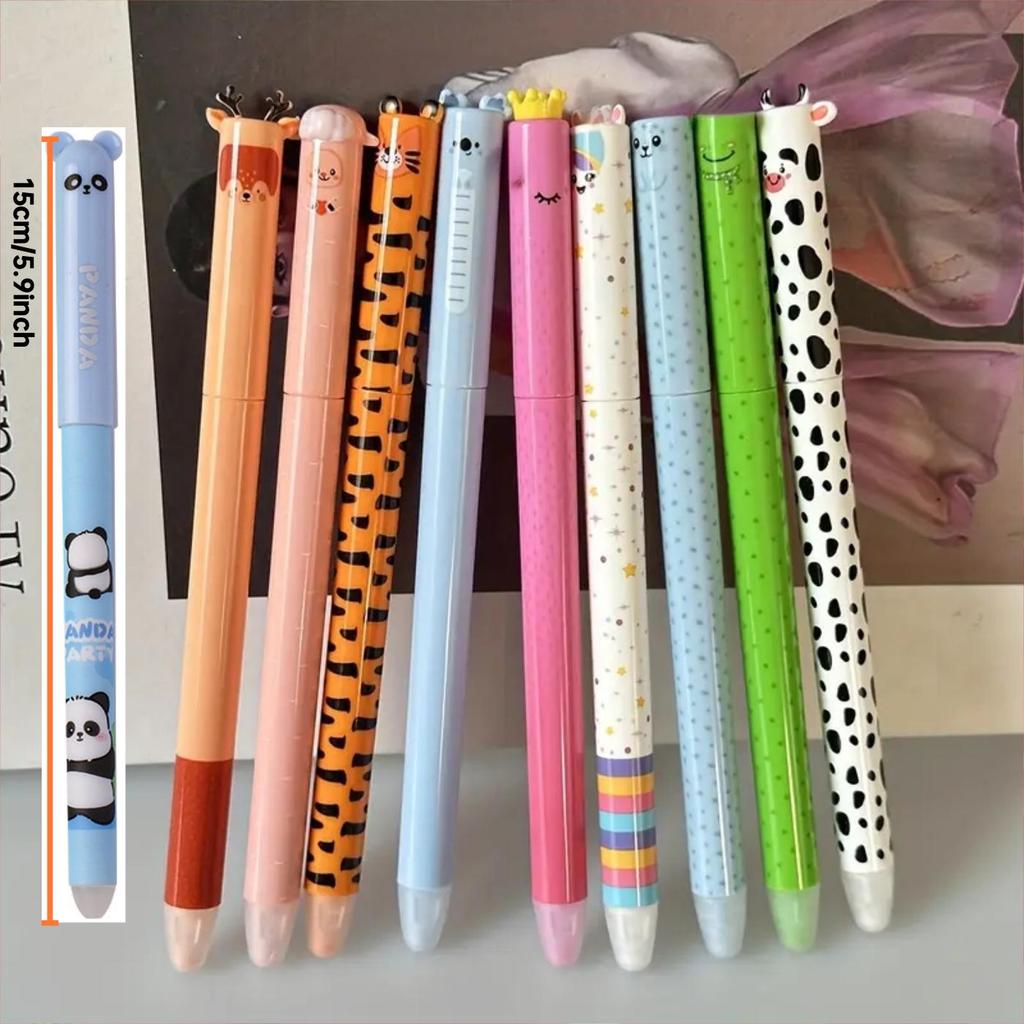 Erasable Pencil Set with Rotating Refill 0.7mm Blue Refill Provides smooth