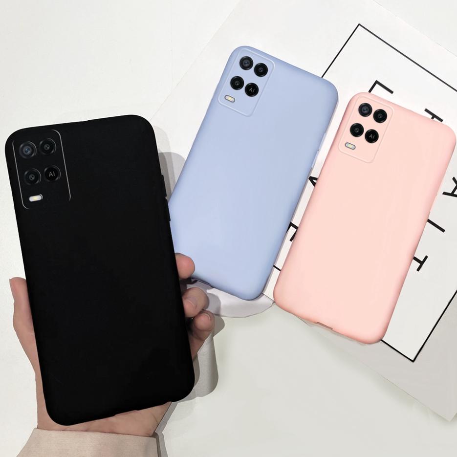 For Oppo A54 A74 A94 Case OppoA54 Cute Candy Soft Silicone Back Cover For Oppo A74 A54 A94 A 54 74 5G OppoA94 Phone Cases Bumper
