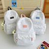 Schoolbag Spring New Japanese Ins Ballet Lace Sweet Soft Girl Travel Small Backpack Mori Simple Backpack Women