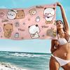 1Pc B-Bubus and D-Dudus Cute Cartoon Microfiber Beach Towel Absorbent Quick dry Soft Yoga Swimming Resort Mountain Climbing Towel