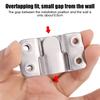 10PCS Universal Mounting Hooks Heavy Duty Wall Hanger Bracket for Pictures Frames Furniture Home Decor Storage
