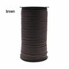 4mm 7-adriges 100m Paracord Outdoor Campingseil zum Binden & Armbandflechten, ohne Knoten