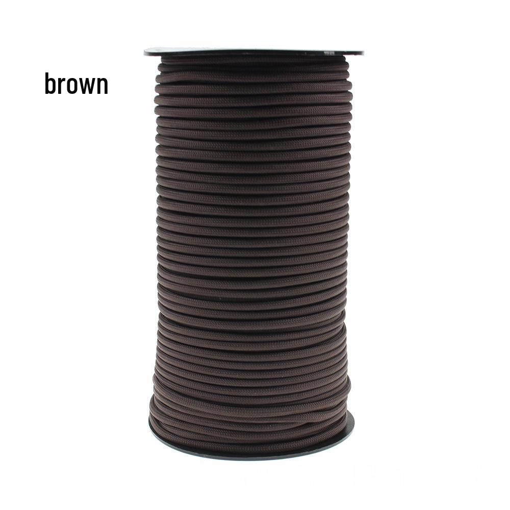 4mm 7-adriges 100m Paracord Outdoor Campingseil zum Binden & Armbandflechten, ohne Knoten