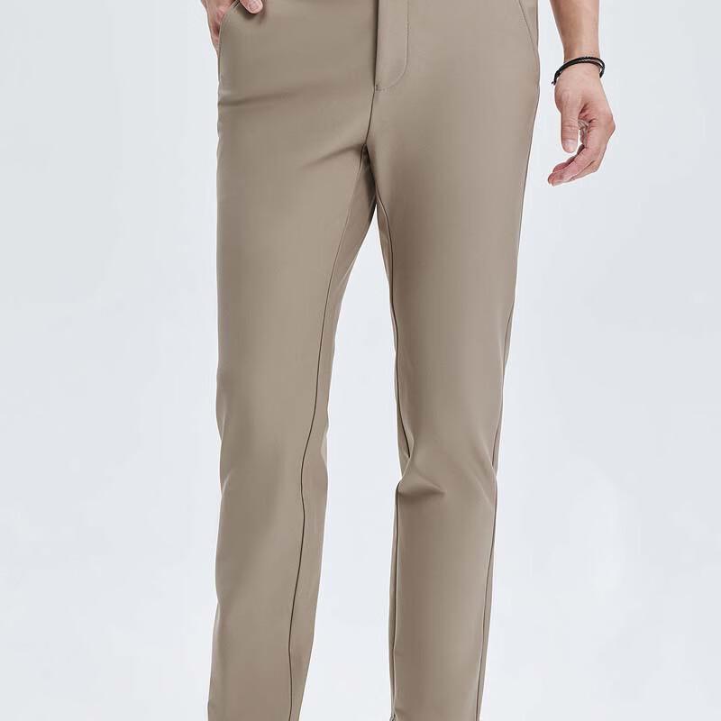 Septwolves Men s Elastic Knit Straight Casual Pants 29