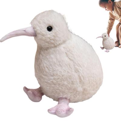 Kiwi Bird Plush Toy Kiwi Plush Bird Stuffed Animal Soft Hugger Home Decoration for Bedroom Living Room Shelf Bookshelf Desk