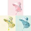 Kids Sun Protection Cap With Adjustable Fit And Wide Brim For Spring And Summer Use