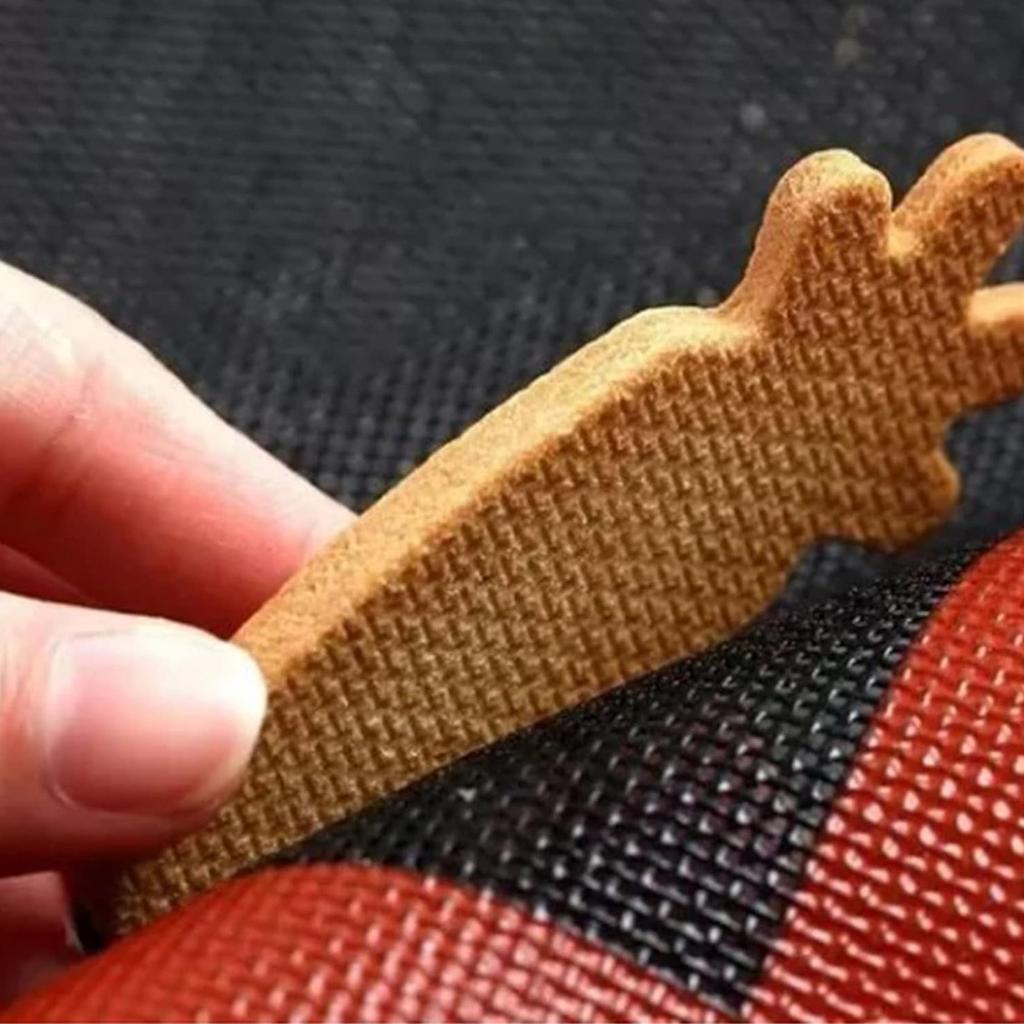 1PC Perforated Silicone Baking Mat, 2 Sides with Puff & Round Patterns, Reusable Non-stick Oven Liner, for Cookies Macaron Bread