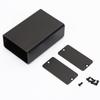 23×44×65mm Printed Circuit Board Instrument Box Frosted Black Durable Construction Enclosure Electronic Project Case Aluminum