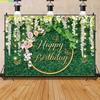 Vinyl Custom Valentine's Day Photography Backdrops Props Lover Rose Flower Wall Wedding Heart Happy Birthday Background AL-18