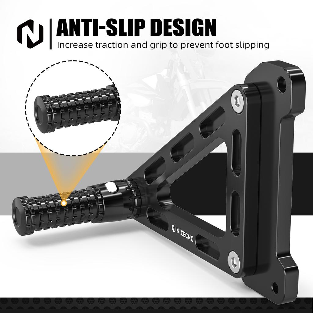 For KTM EXC 300 EXCF 350 EXC 450 XCW XCFW 2024-2025 SX 125 SXF 250 SXF 450 XC XCF 2023-2025 Passengers Foot Peg Footrest Bracket