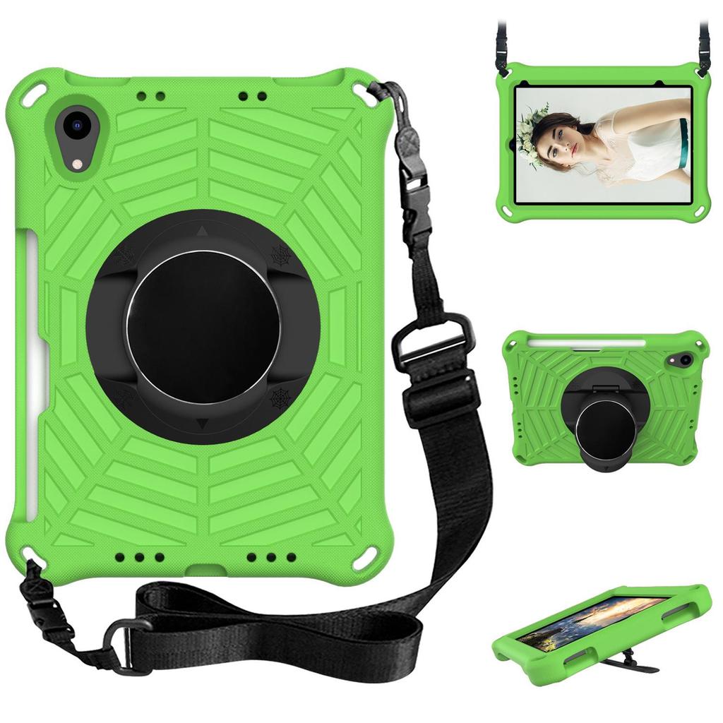 Mini6 portable shoulder strap protective cover with 360° rotating bracket for Mini5, Mini4 tablets - Eva anti-drop case