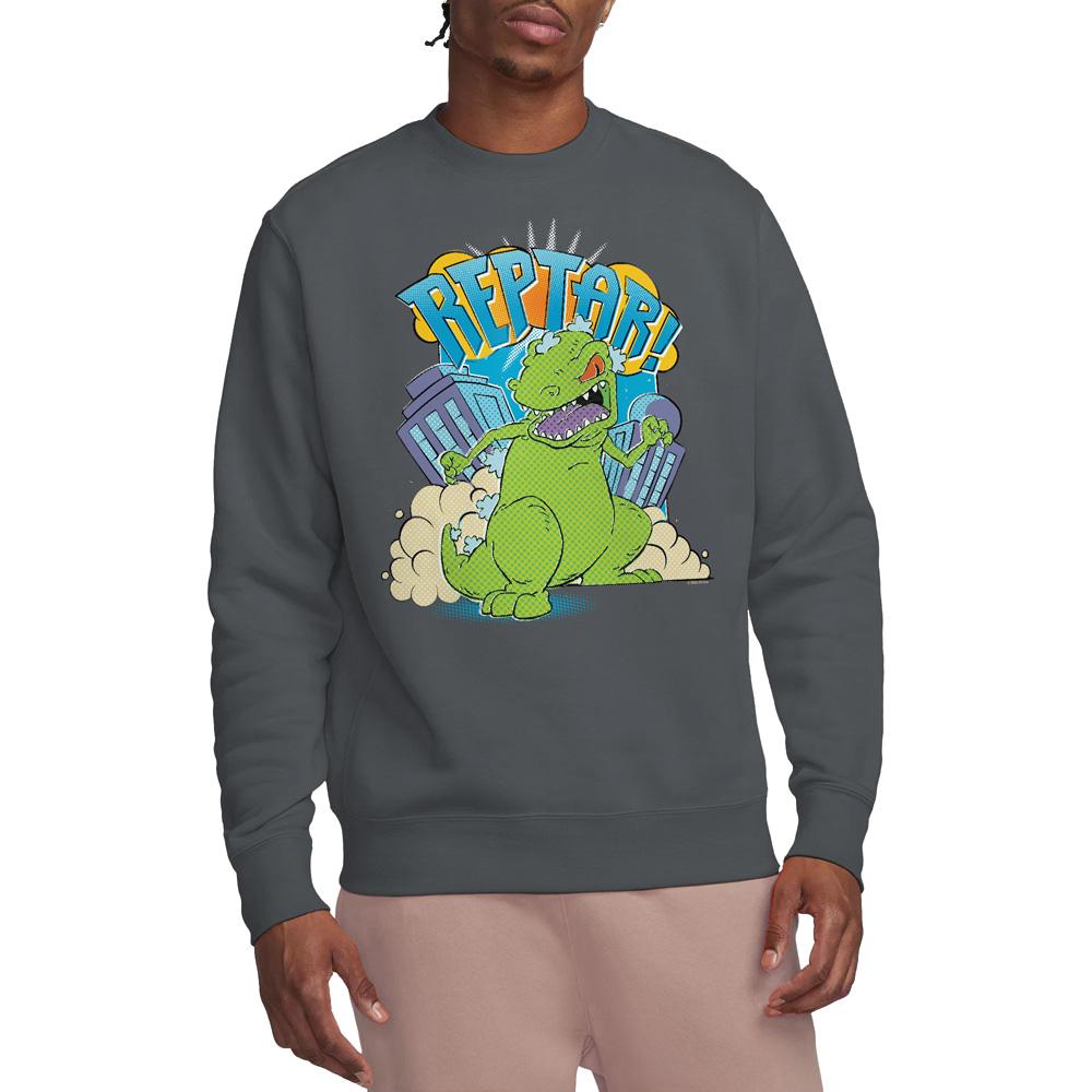 Rugrats Unisex Adult Stomp Reptar Sweatshirt