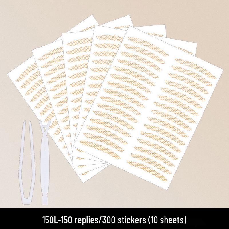 Invisible Water-Activated Lace Eyelid Tape - No Glue, Long-Lasting Fairy Eye Strips