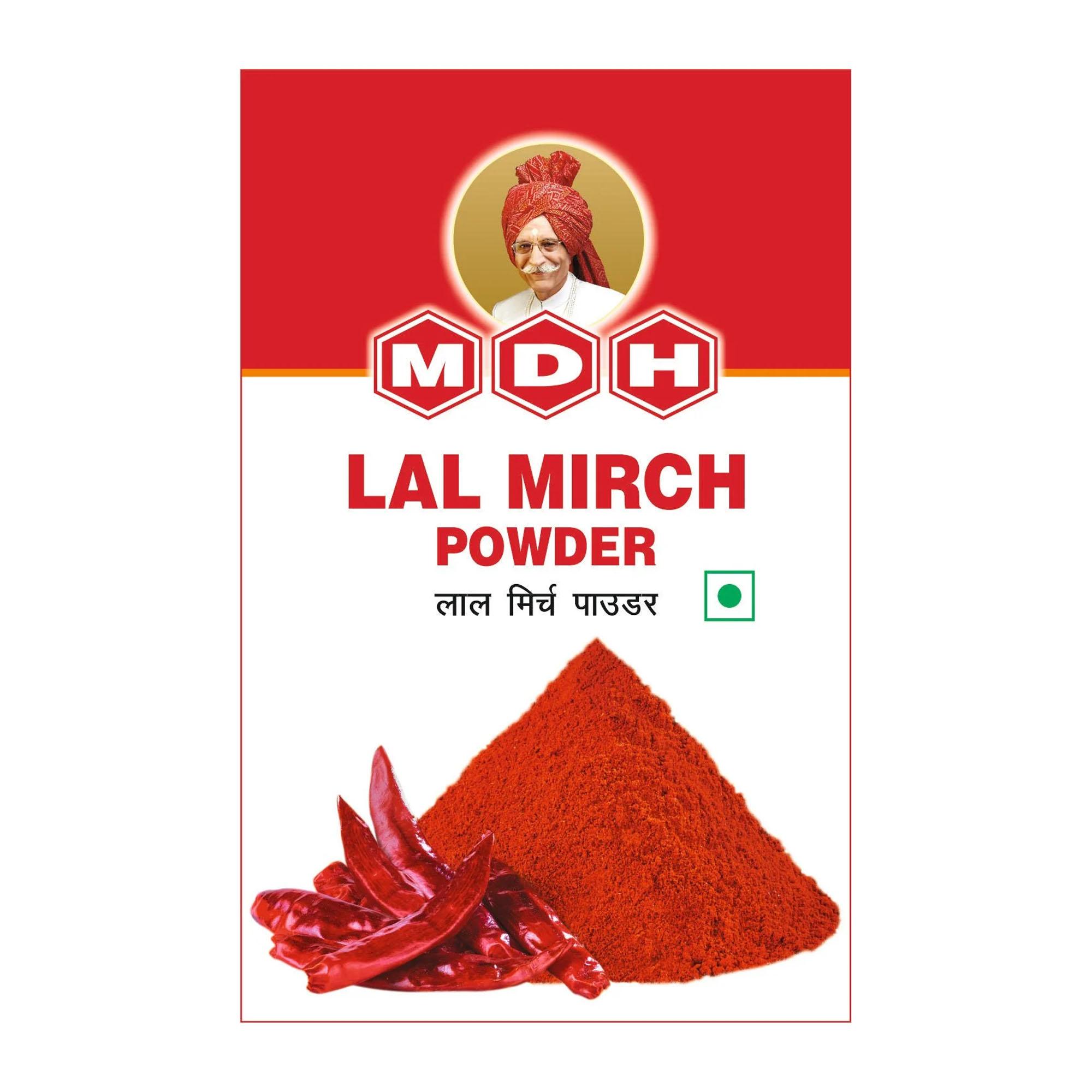 

MDH Lal Mirch Powder 100g Pack | Spicy Red Chilli Powder for Cooking, Seasoning, Indian Cuisine Flavor Boost