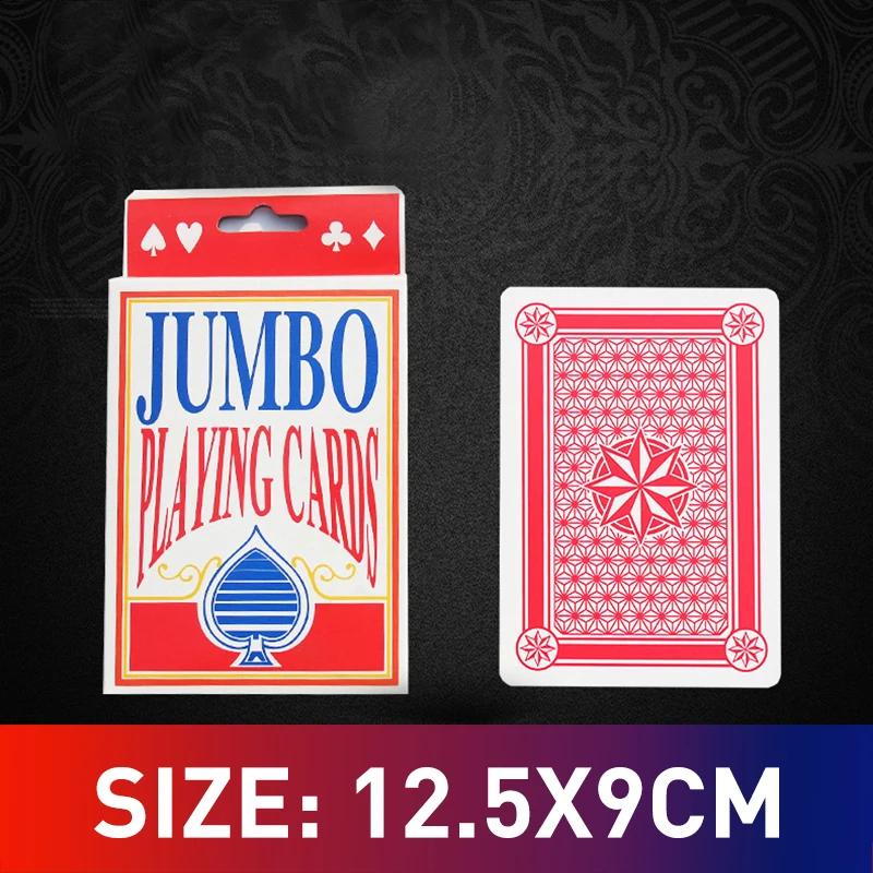 Creative Design Of Large Size And 9 Times Thicker Funny Cards Play Big Props A4 Big Card Mini Poker 4 Size