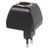 Napájecí adaptér AC 100-240V na DC 12V 1.5A Měnič autozapalovače pro nabíjení EU zástrčka