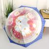 1pc Hello Kitty Milk Bottle StarUmbrella with Plastic Handle,Suitable for All Seasons Home Travel Outdoor UmbrellaSanlio186
