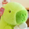 New Style Green Capybara Creative Holding Banana Kapibala Ugly Cute Doll Children's Doll