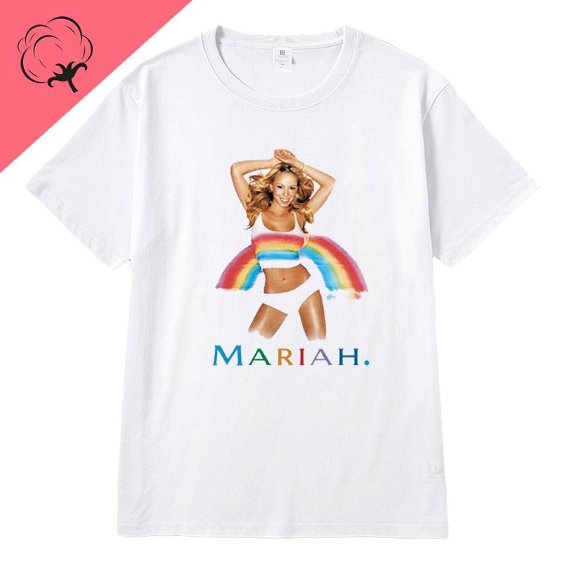 

Camiseta Mariah Carey 2025 Concert T Shirt Hot Sale 100% Cotton Short Sleeve Tee New Arrival Fans Gift Y2k Clothes Women Tops 4XL