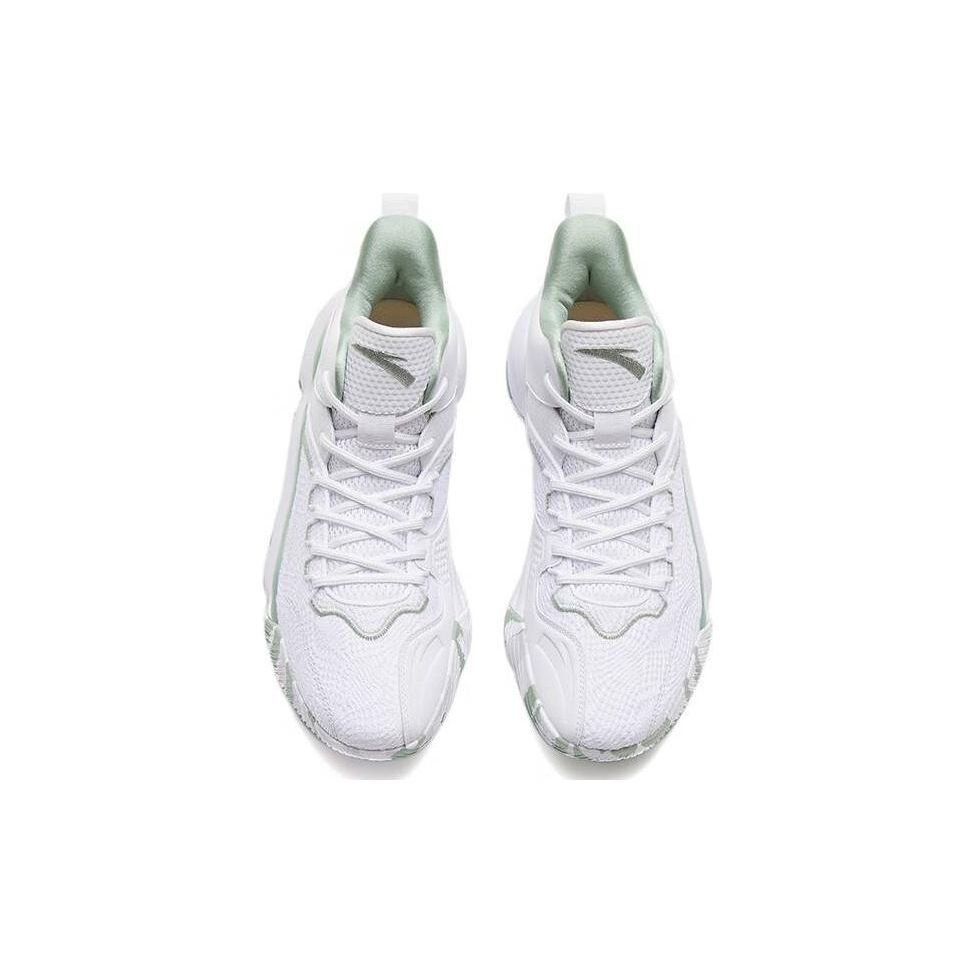Anta Laser 4 Men Basketball Sneakers White Green 112311607-6