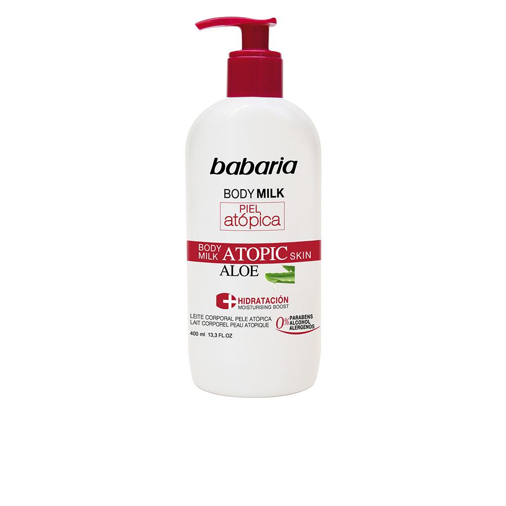 Lait corporel Babaria Aloe Vera Peau Atopique 0% 400 ml