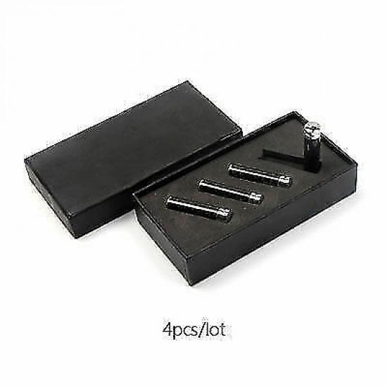 4x Carbon Fiber Car Interior Door Lock Knob P Cover Change for BMW 3 4 5 7