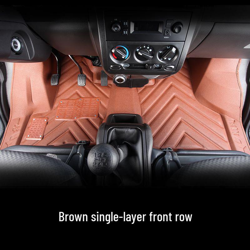 Rongguang & Zhi Guang Truck Floor Mats: Suitable for Single or Double Row Wuling Rongguang and New Card Models Rongguang Small Card