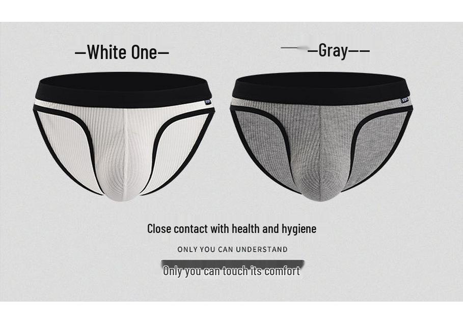 GTOPX Men's U-Convex Low-Waist Sports Underwear - European & American Style.