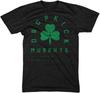 Dropkick Murphys Men's Arch Shamrock Dark Tee T-shirt X-Large Black
