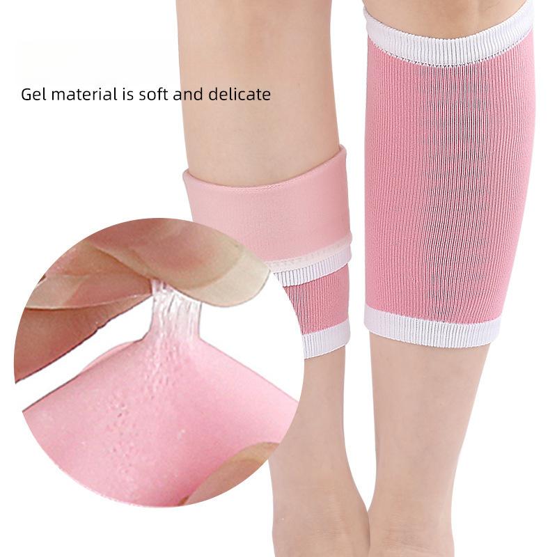 Gel Wadensocken Laufen Fitness Weich Elastisch Gel Sport Ellbogenbezug Outdoor Training Druck Beinabdeckung