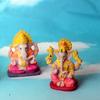 3Pcs Buddha Figure Decoration Resin Buddhism Statue Exquisite Carving Decorative Ornament Desktop Garden Sand Table Display Gift