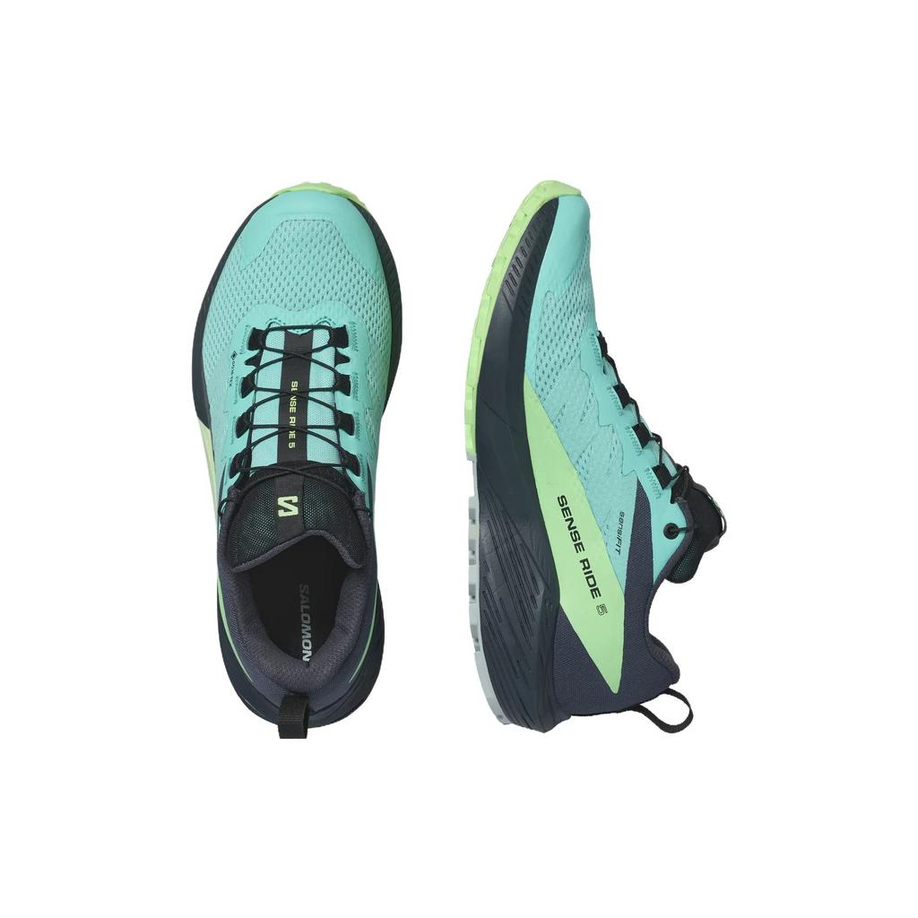 New Sense Ride 5 Women's SALOMON GORE TEX 'Blue Radiance India Ink' Women's L47216000