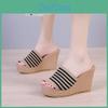 Summer Fashion New Outwear Slippers Thick Sole High Heel Casual Slippers