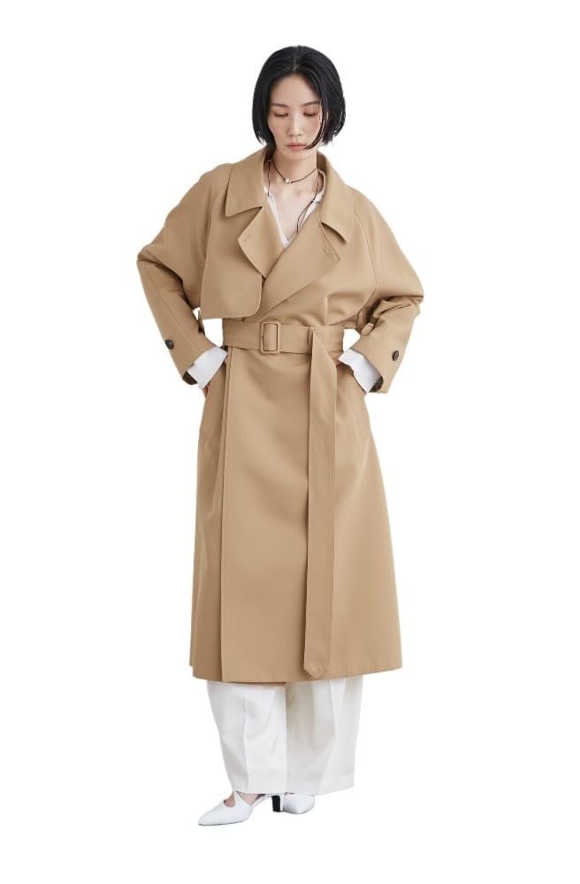 

Тренч SustainableBASIC MWFC249080 BEG [Miesloe] женский