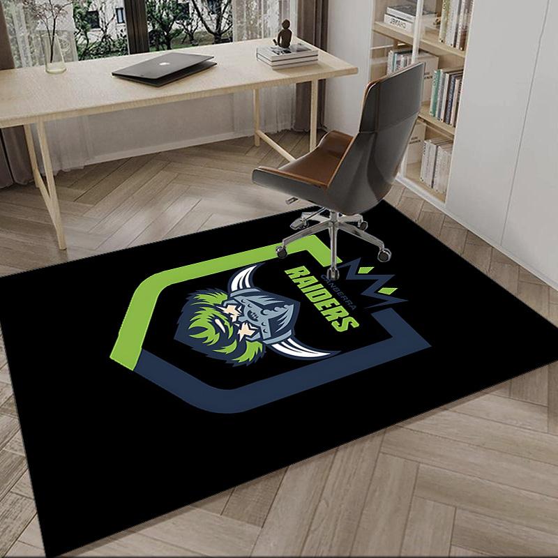 Raiders Team Spirit Carpet, Kitchen Rugs, Yoga Mat, Non-Slip Mats, Rug for Bathroom, Living Room Bedroom, Camping Rugs Christmas Gift