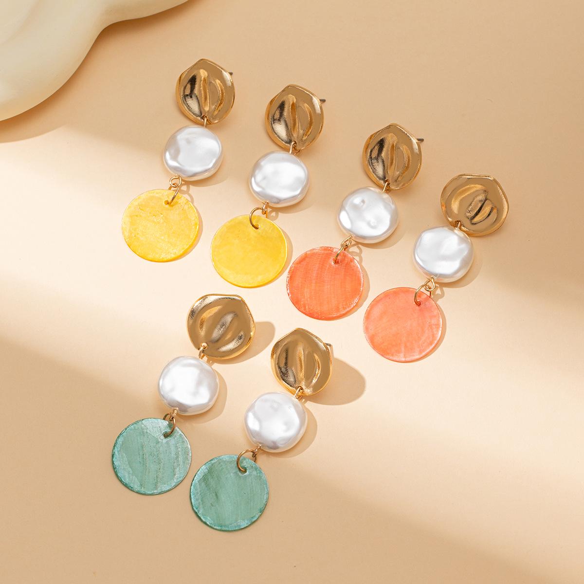 

Trendy Bohemian Holiday-Style Gorgeous Women s Earrings жёлтый