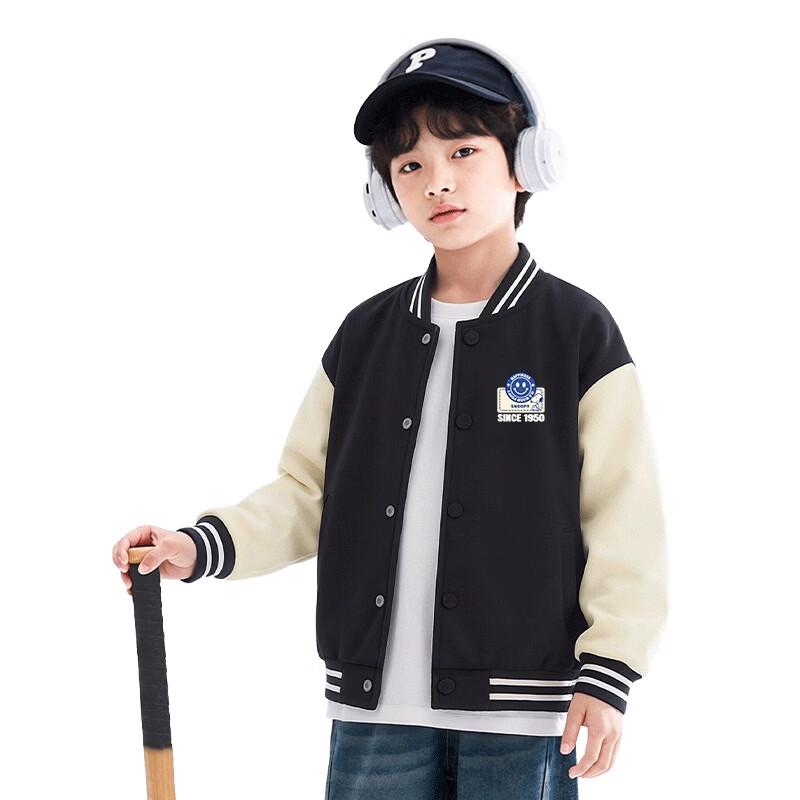 Snoopy Boys' Casual Baseball Jacket