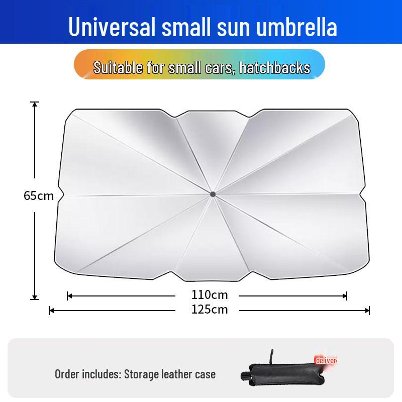 Car Front Windshield Sunshade Umbrella - Heat Insulation & Sun Protection