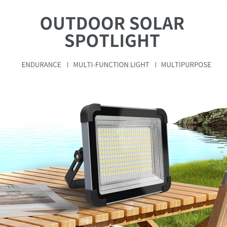 288 LED Camping Light USB Rechargeable Super Bright Torch 5 Modes Magnetic Attraction Work Light Outdoor Tent Lighting with Hook