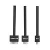 3pcs Perforated Structure Leather Perforated Tool Quick Easy Use Leather Punch Tool  DIY Craft