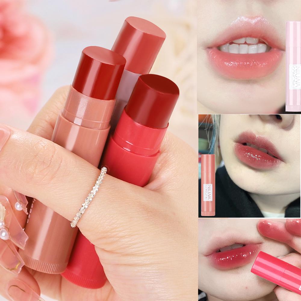 Nuna Princess 3-Piece Hydrating & Nourishing Tinted Lip Balm for Autumn/Winter – Lightens Lip Lines, Perfect for Students