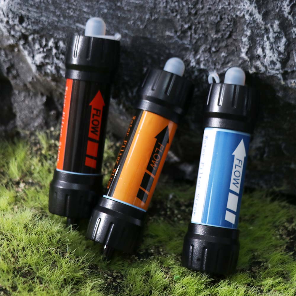 Straw Purification Water Filter Mini Drinking Water Filtering Straw  Camping