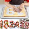 6/8/10 Zoll PET 0-8 Zahlen Kuchenform Sets Kuchen Dekorationswerkzeuge Confeitaria Maker DIY Geburtstagstortendesign Backformen Gebäckwerkzeuge